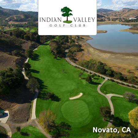 Two Rounds At Indian Valley Golf Club - Novato, Ca